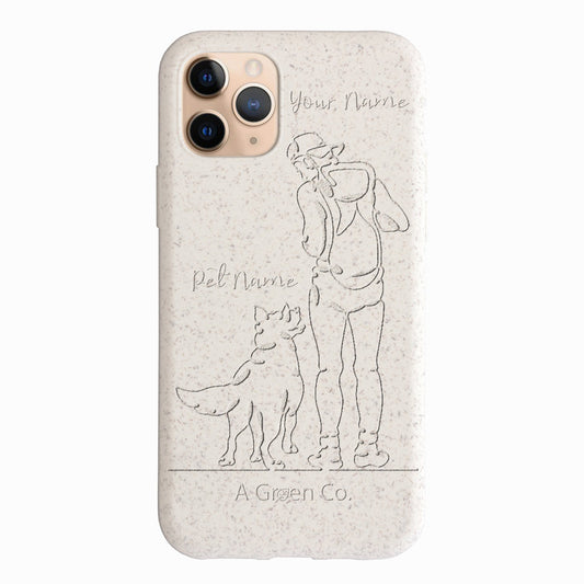 Wagging Tails (Guy) - iPhone 11 Pro Max Eco-Friendly Case