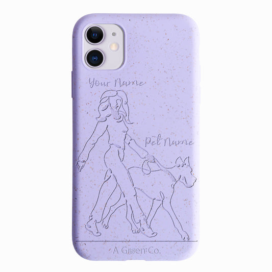 Wagging Tails (Girl) - iPhone 11 Eco-Friendly Case