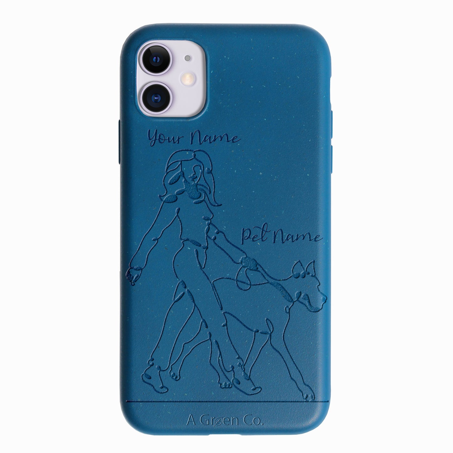 Wagging Tails (Girl) - iPhone 11 Eco-Friendly Case