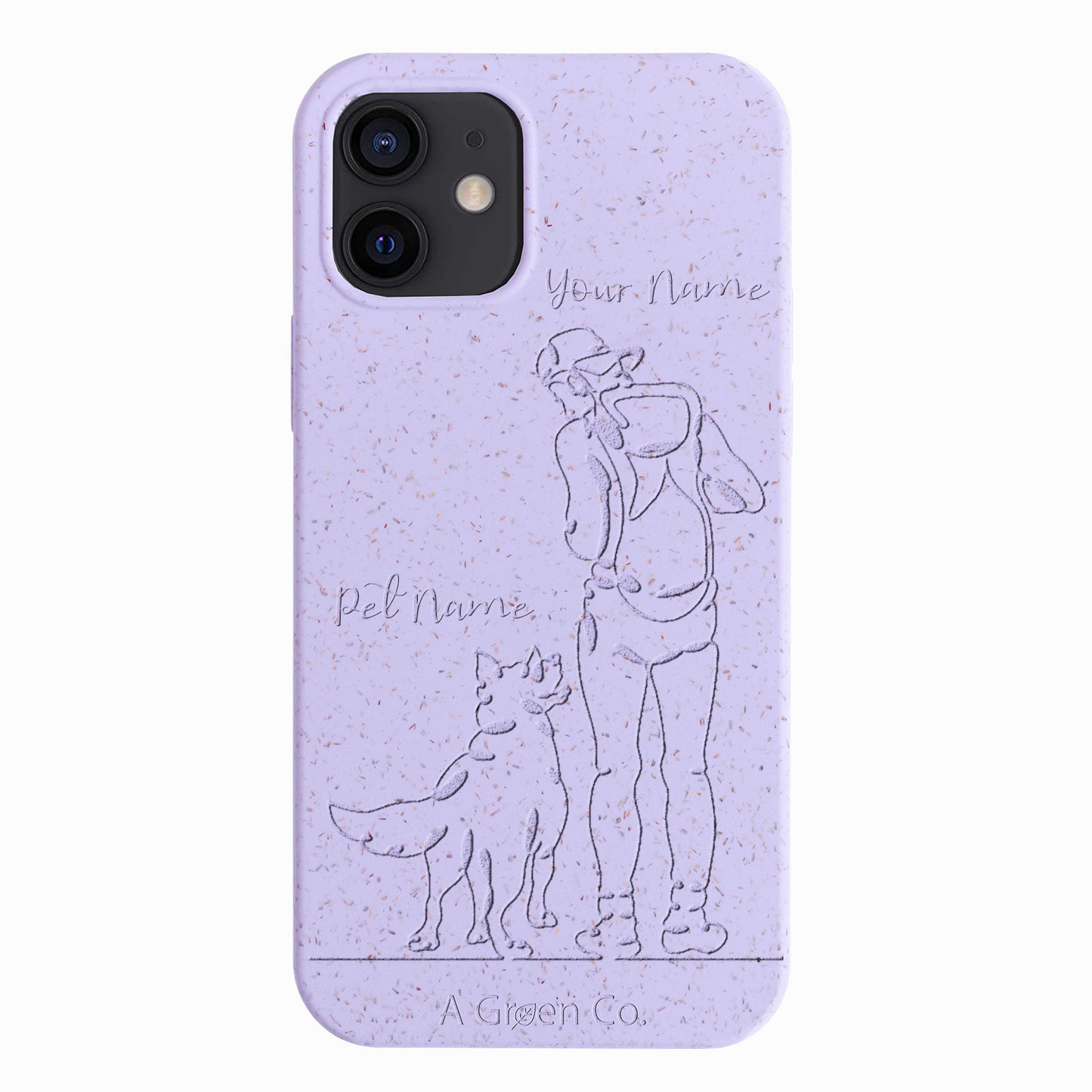 Wagging Tails (Guy) - iPhone 12 / 12 Pro Eco-Friendly Case