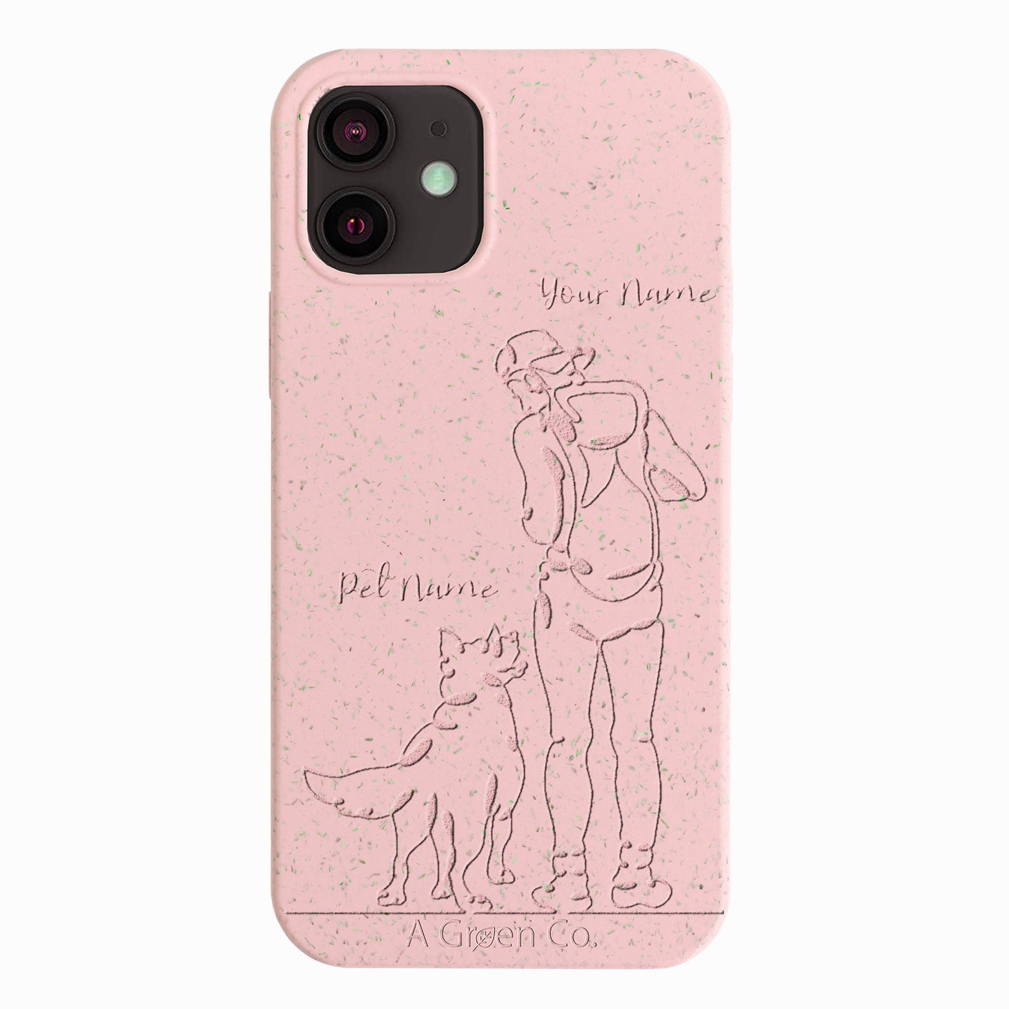 Wagging Tails (Guy) - iPhone 12 Mini Eco-Friendly Case