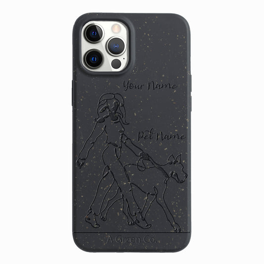 Wagging Tails (Girl) - iPhone 12 Pro Max Eco-Friendly Case