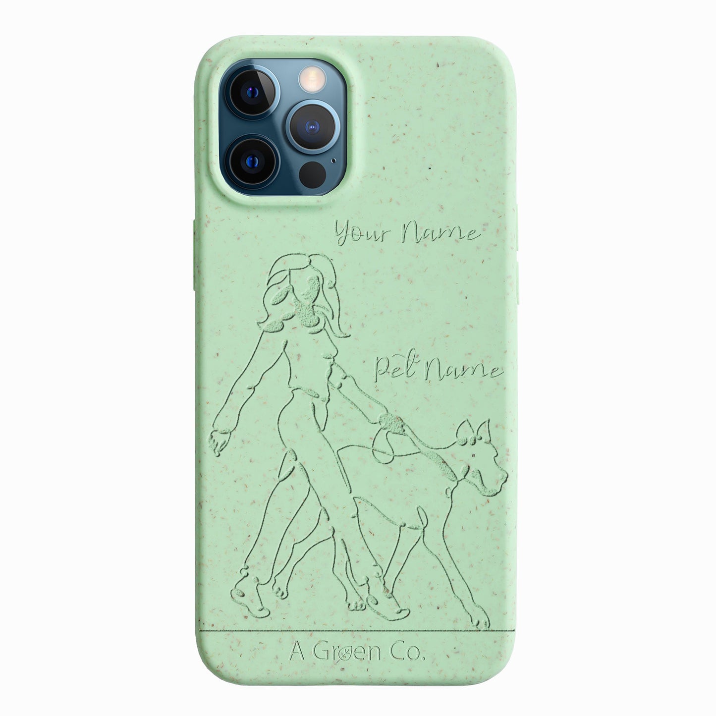 Wagging Tails (Girl) - iPhone 12 Pro Max Eco-Friendly Case