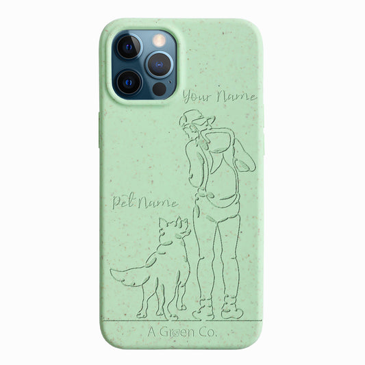 Wagging Tails (Guy) - iPhone 12 Pro Max Eco-Friendly Case