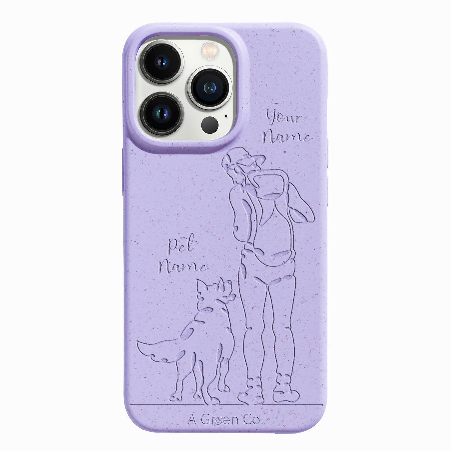 Wagging Tails (Guy) - iPhone 15 Pro Eco-Friendly Case