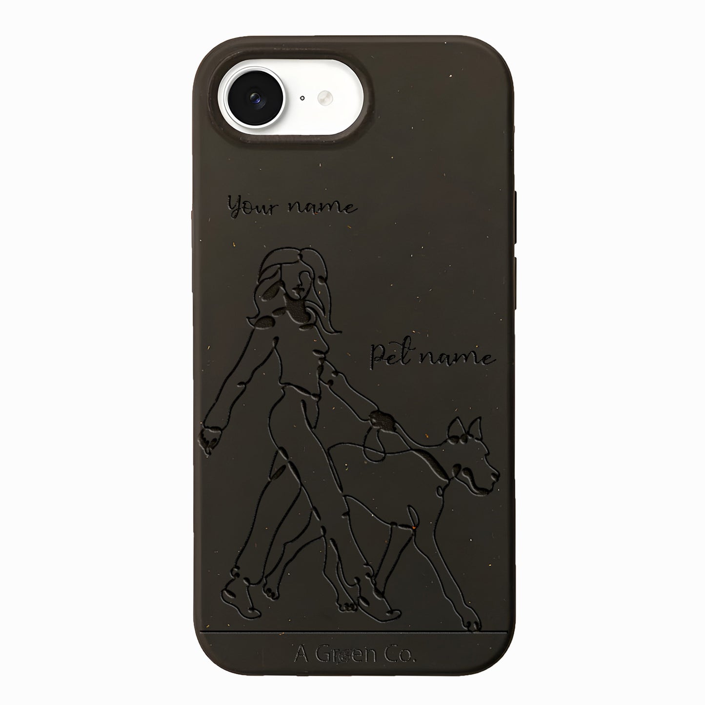 Wagging Tails (Girl) - iPhone 16e Eco-Friendly Case