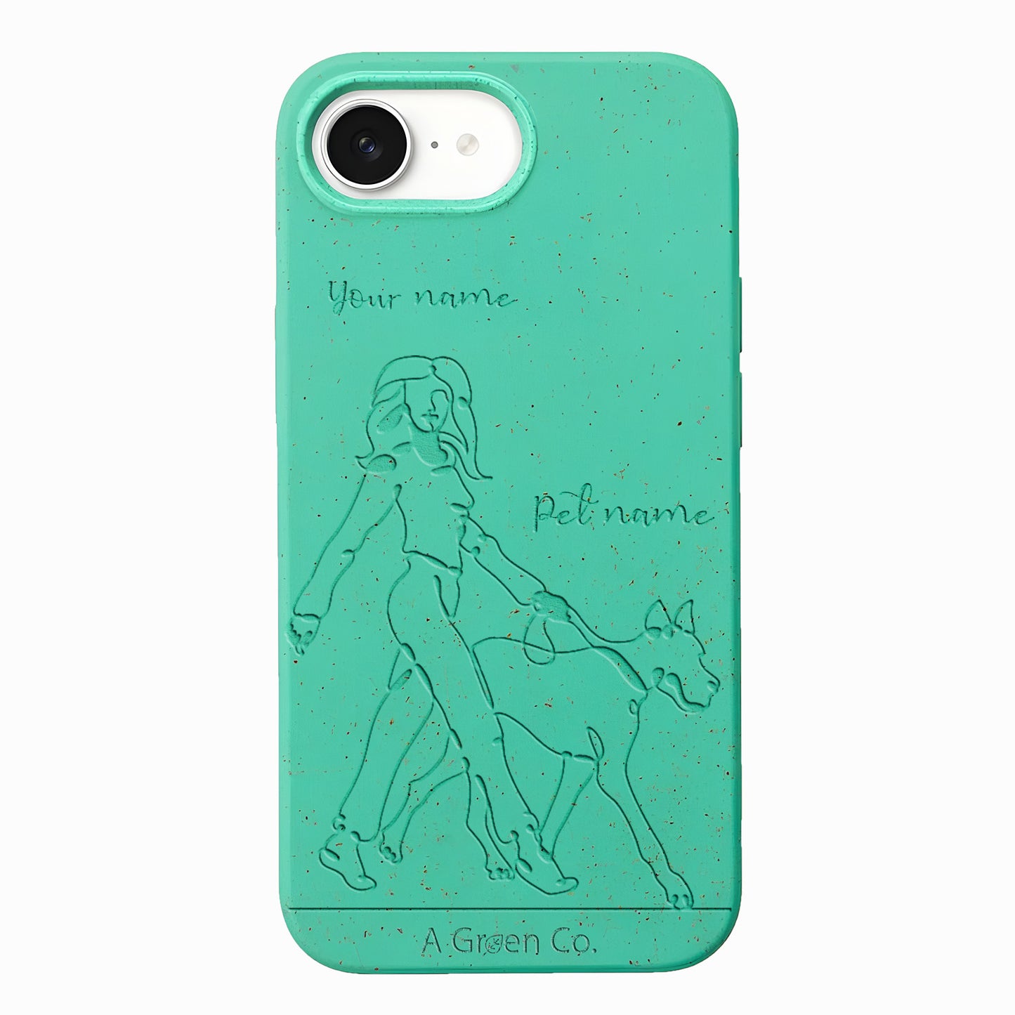 Wagging Tails (Girl) - iPhone 16e Eco-Friendly Case