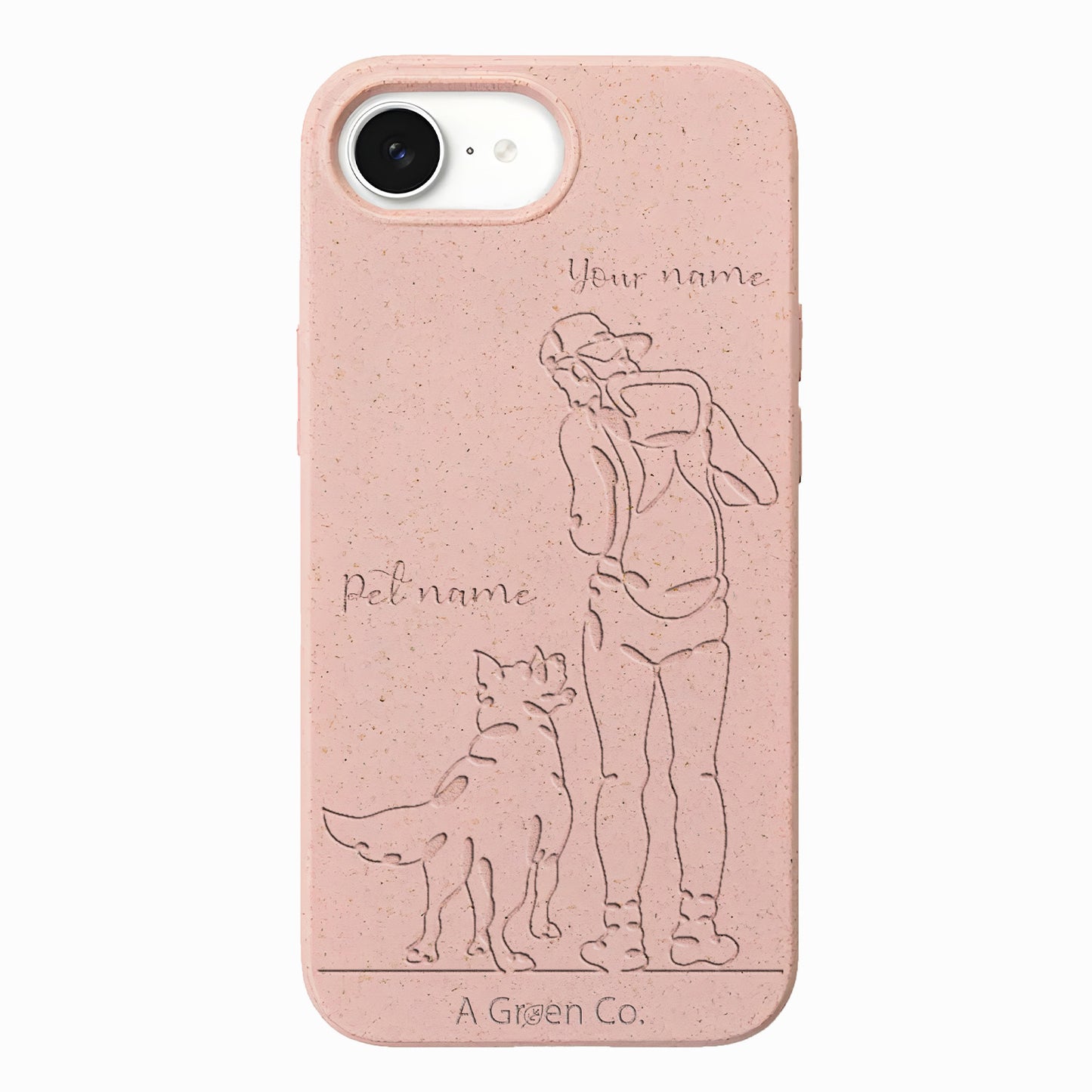 Wagging Tails (Guy) - iPhone 16e Eco-Friendly Case