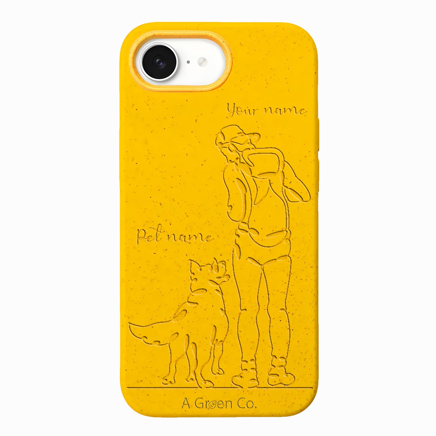 Wagging Tails (Guy) - iPhone 16e Eco-Friendly Case