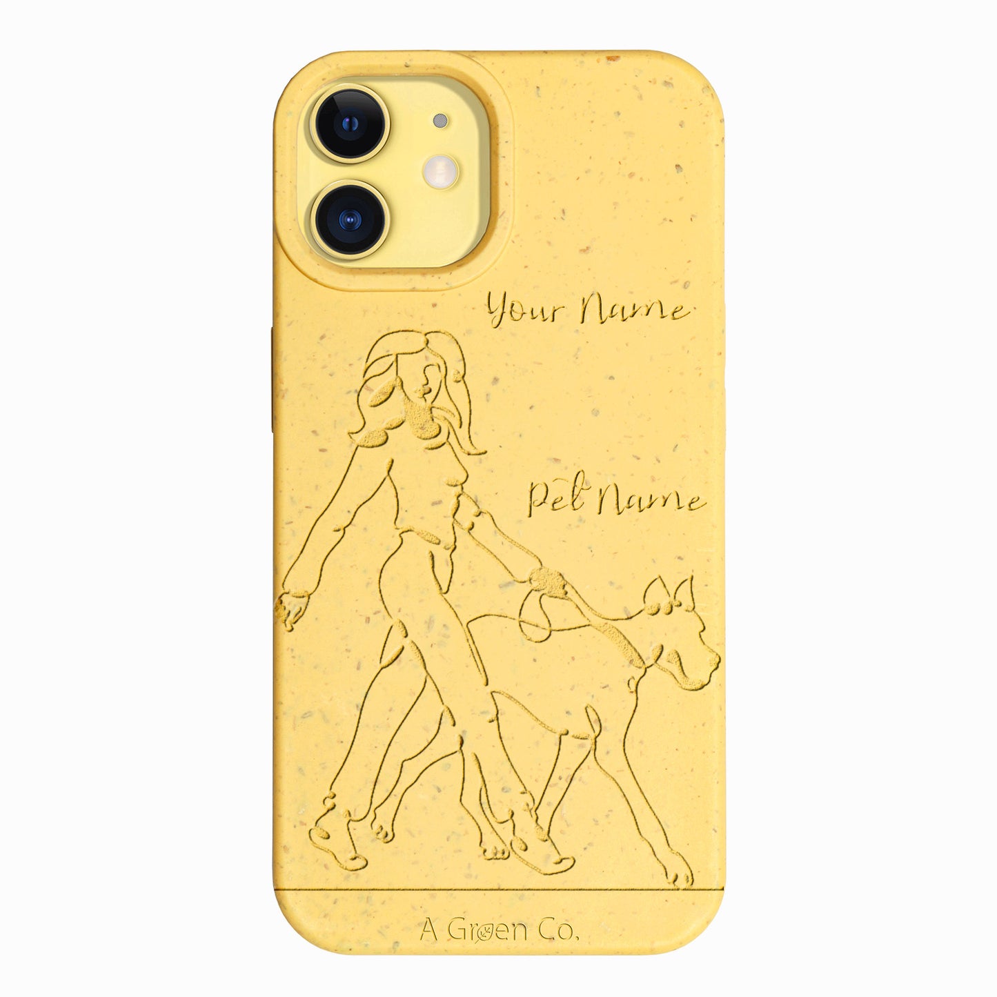 Wagging Tails (Girl) - iPhone 11 Eco-Friendly Case