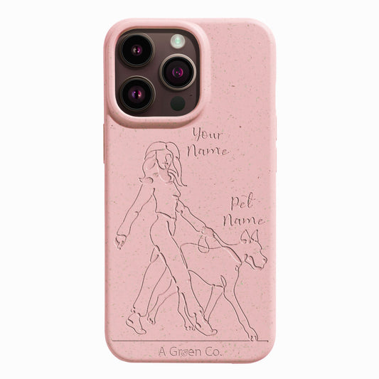 Wagging Tails (Girl) - iPhone 15 Pro Max Eco-Friendly Case