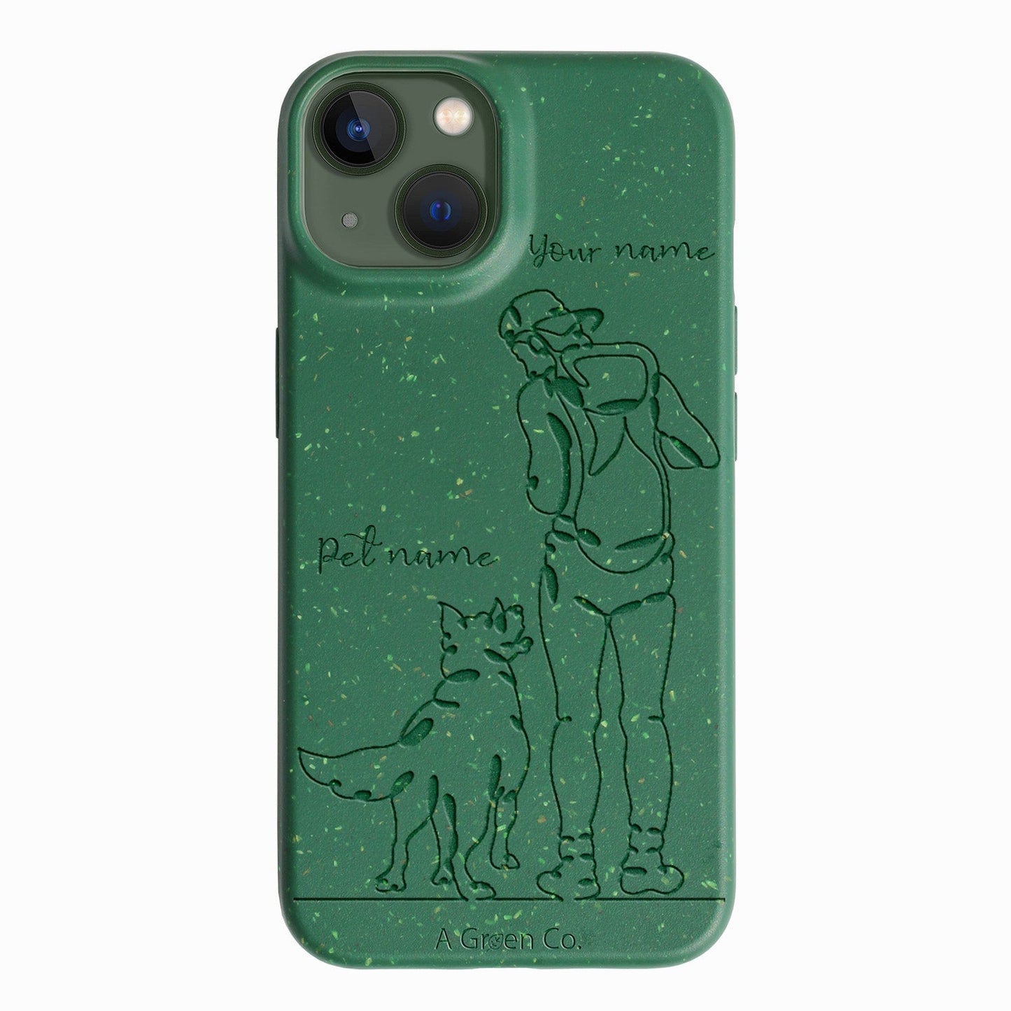 Wagging Tails (Guy) - iPhone 13 Eco-Friendly Case
