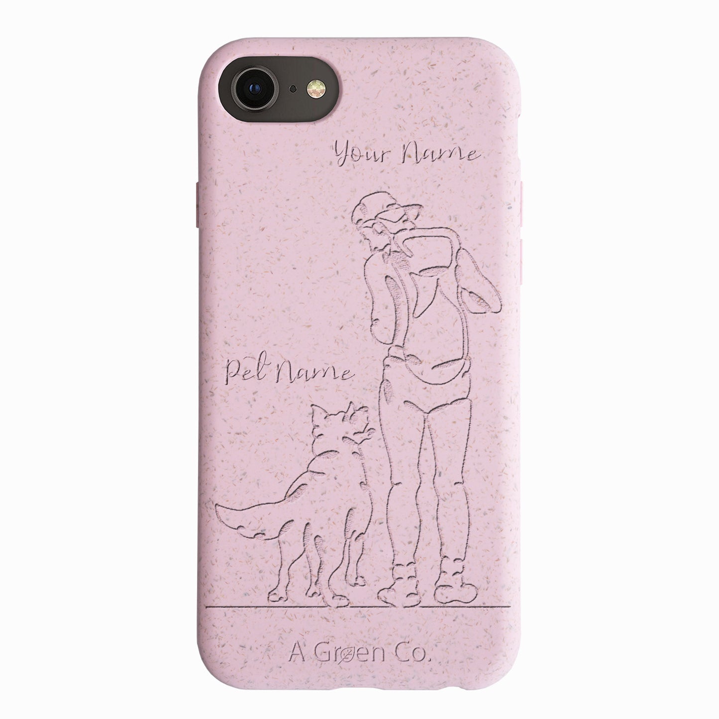 Wagging Tails (Guy) - iPhone SE 2020 / 8 / 7 / 6 / 6s Eco-Friendly Case