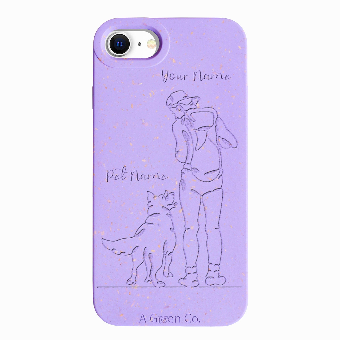 Wagging Tails (Guy) - iPhone SE 2020 / 8 / 7 / 6 / 6s Eco-Friendly Case