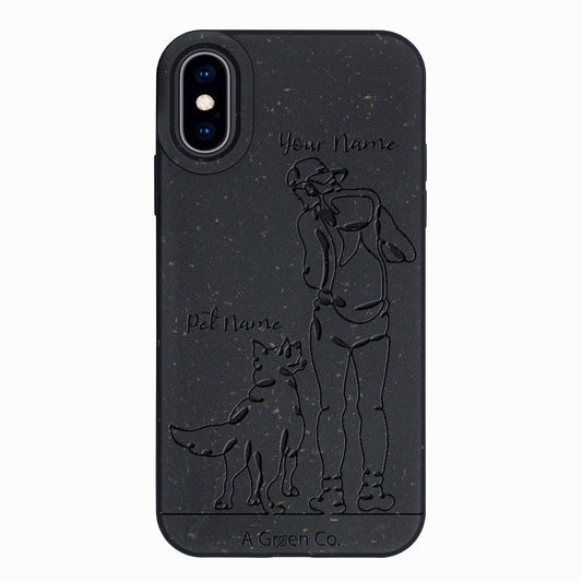 Wagging Tails (Guy) - iPhone Xs Eco-Friendly Case
