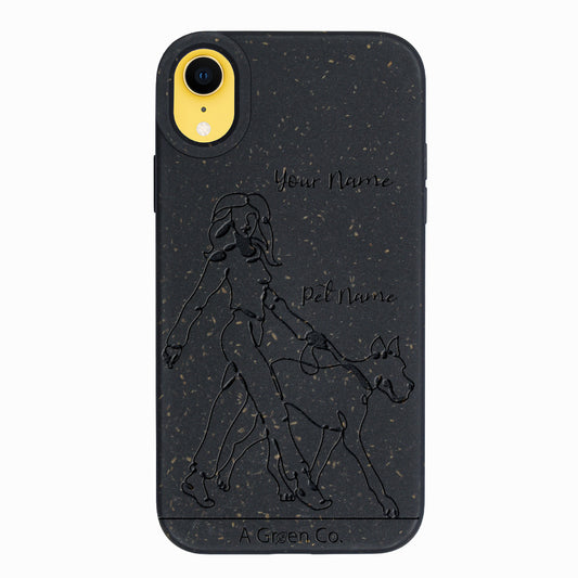 Wagging Tails (Girl) - iPhone XR Eco-Friendly Case