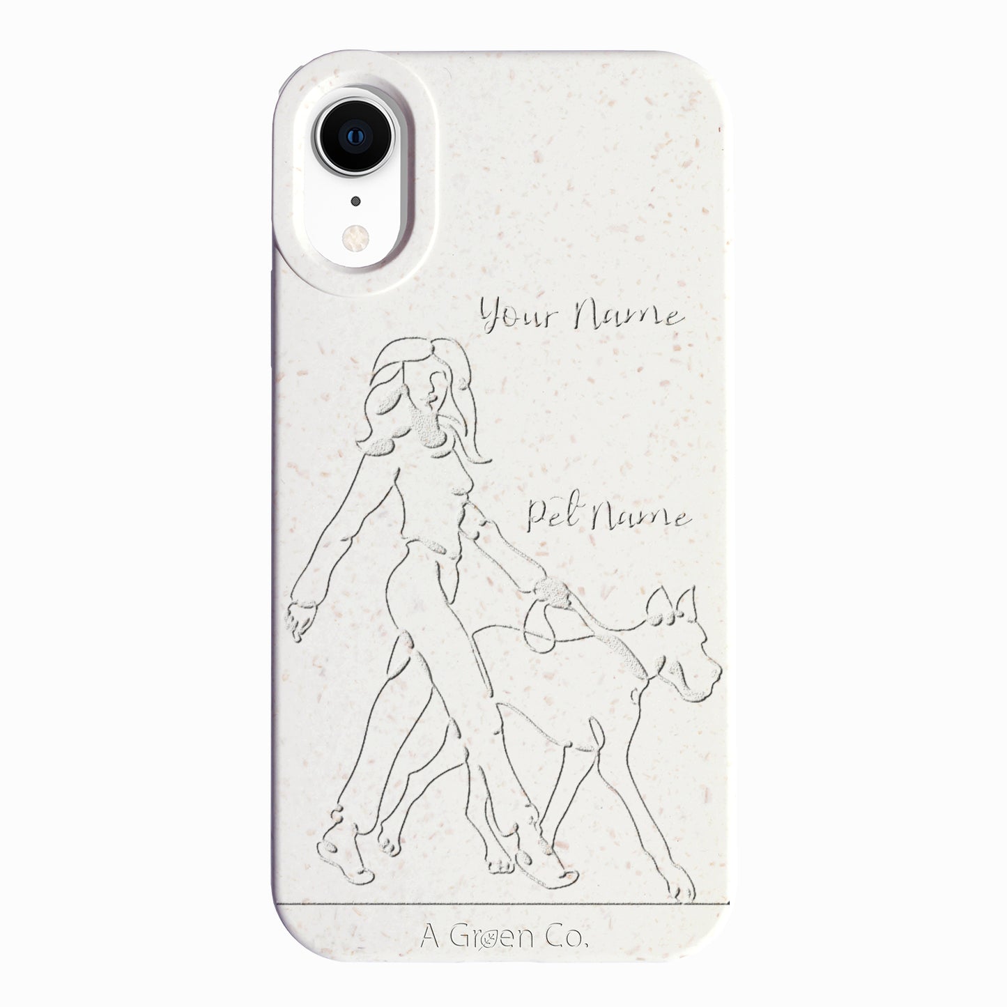 Wagging Tails (Girl) - iPhone XR Eco-Friendly Case