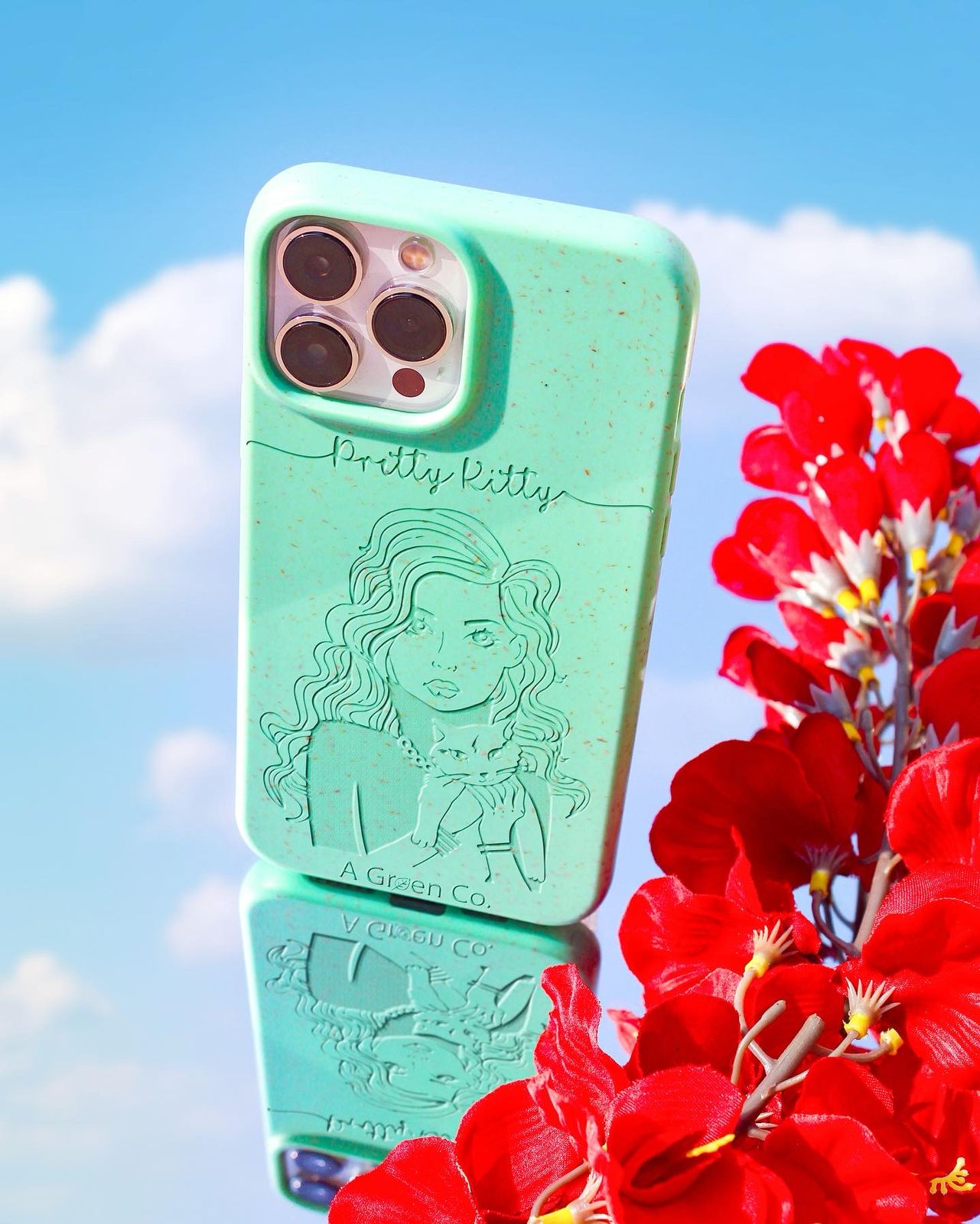 Pretty Kitty - iPhone 13 Pro Eco-Friendly Case