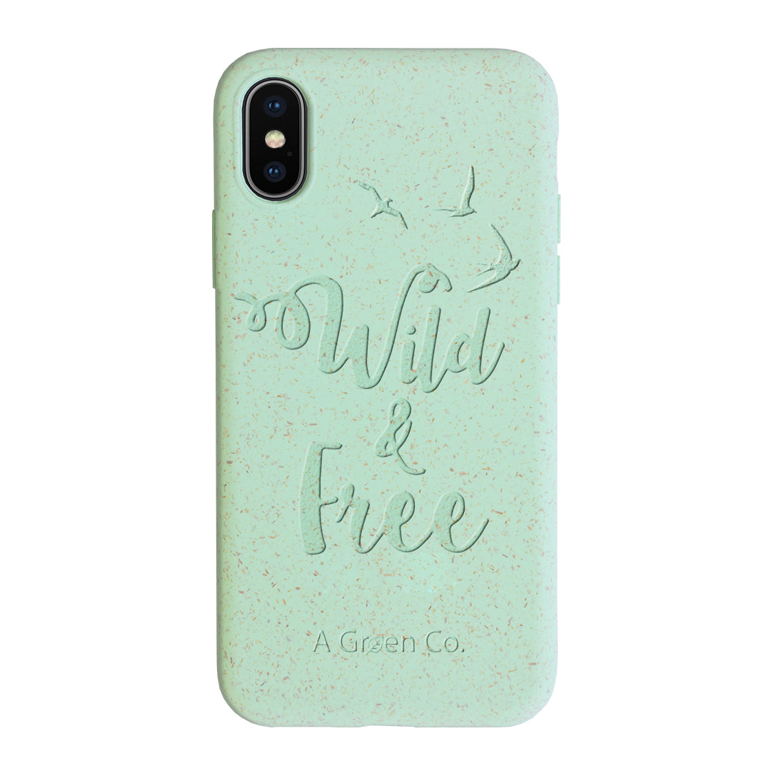Wild & Free - iPhone Xs Eco-Friendly Case