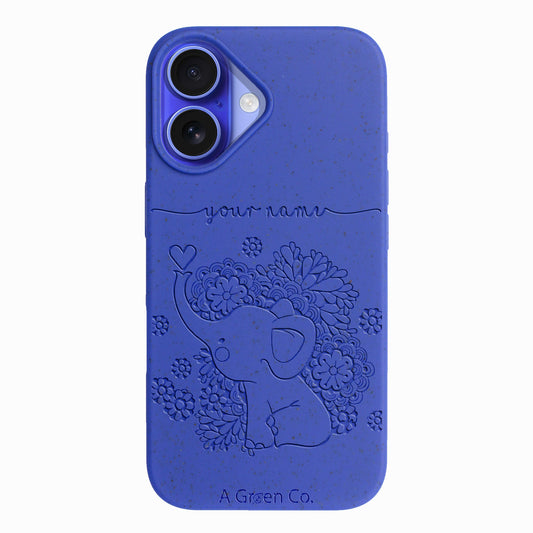 Tiny Tuskers - iPhone 16 Eco-Friendly Case
