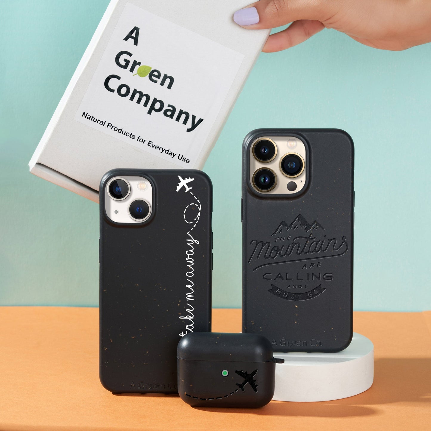 Mountains Are Calling - iPhone 15 Pro Eco-Friendly Case