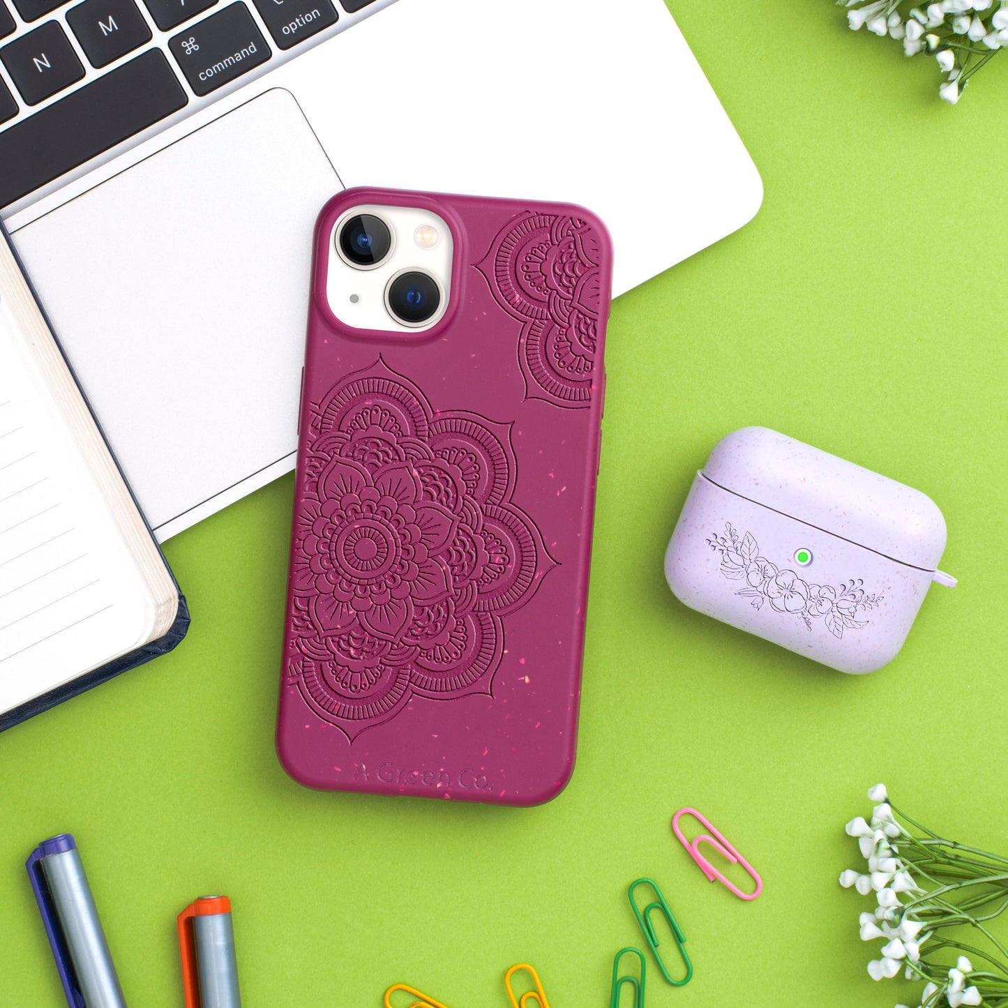 Floral Mandala - iPhone 16 Eco-Friendly Case