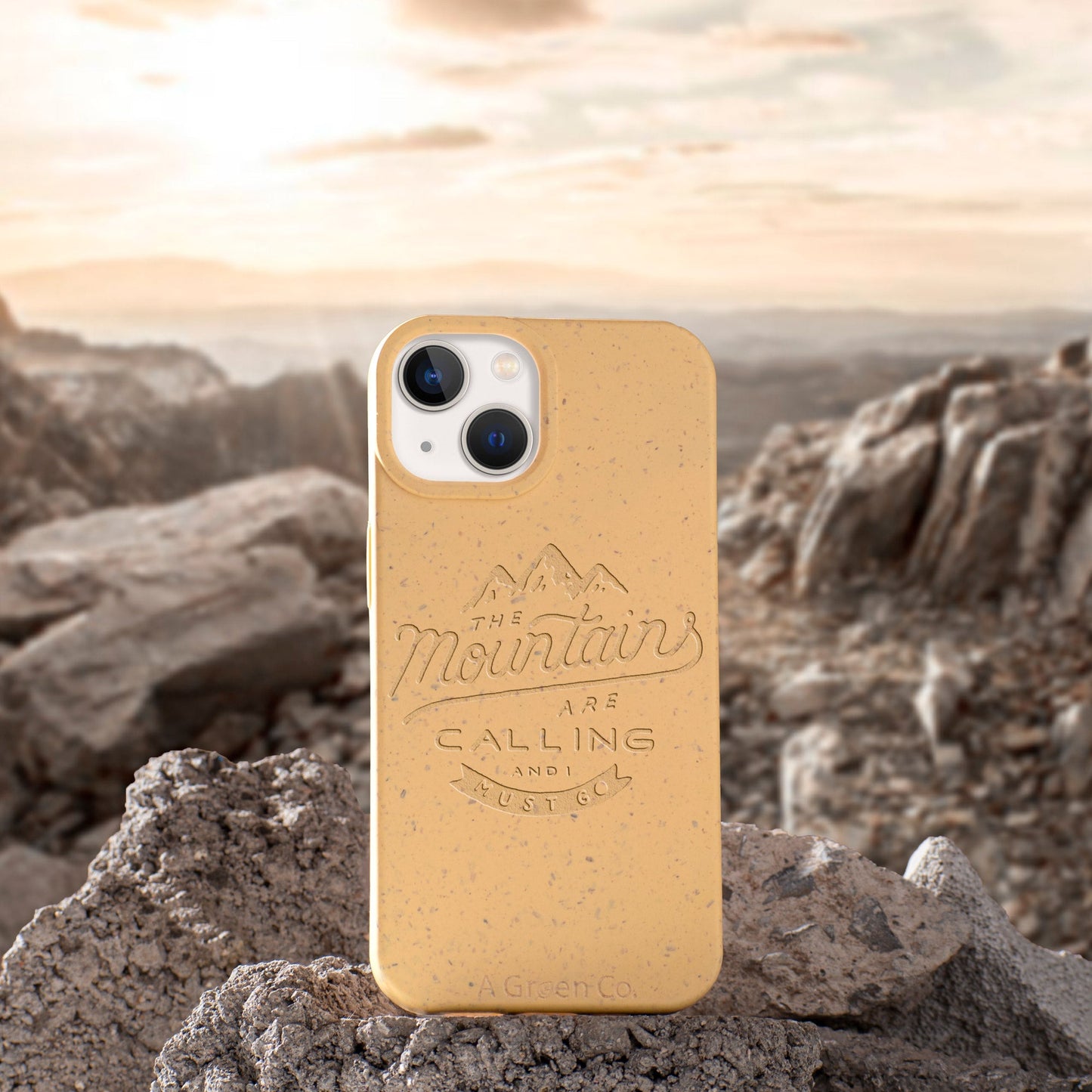 Mountains Are Calling - iPhone 15 Pro Eco-Friendly Case