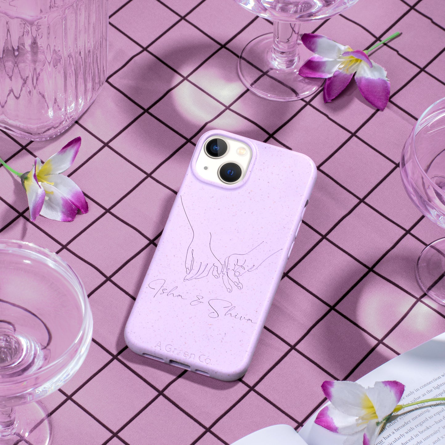 Holding Hands - iPhone 16 Eco-Friendly Case