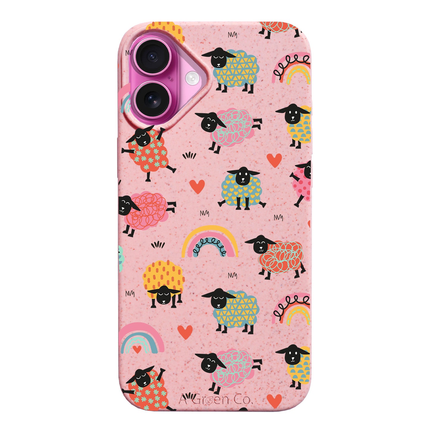 Dancing Lambs - iPhone 16 Eco-Friendly Case