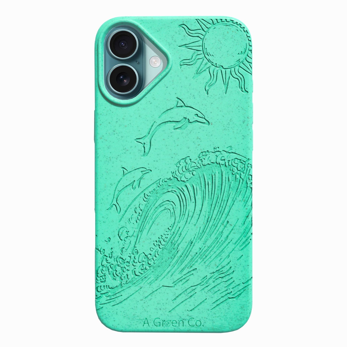Dolphin Dive - iPhone 16 Plus Eco-Friendly Case