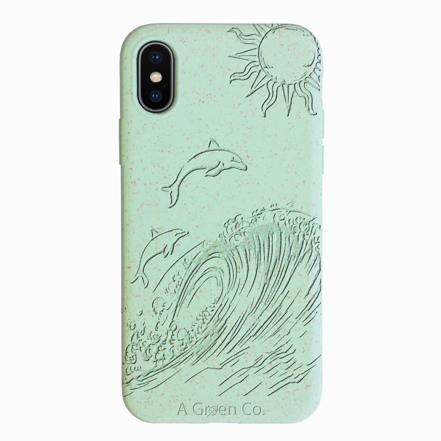 Dolphin Dive - iPhone Xs Eco-Friendly Case