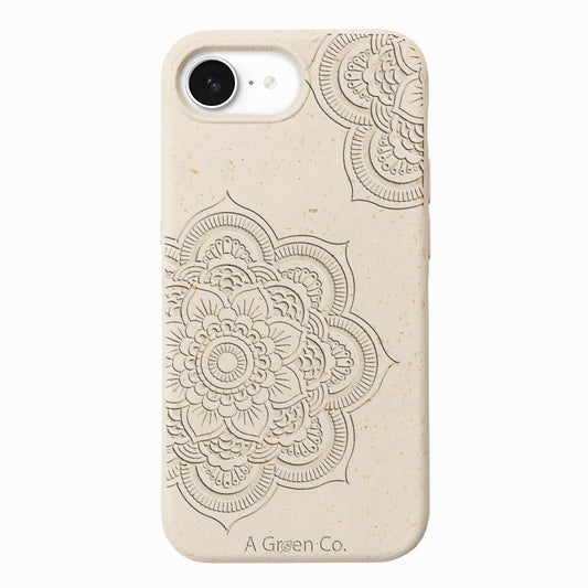 Floral Mandala - iPhone 16e Eco-Friendly Case