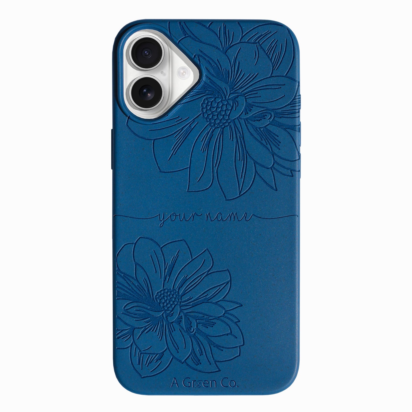 Floral Handwritten - iPhone 16 Eco-Friendly Case