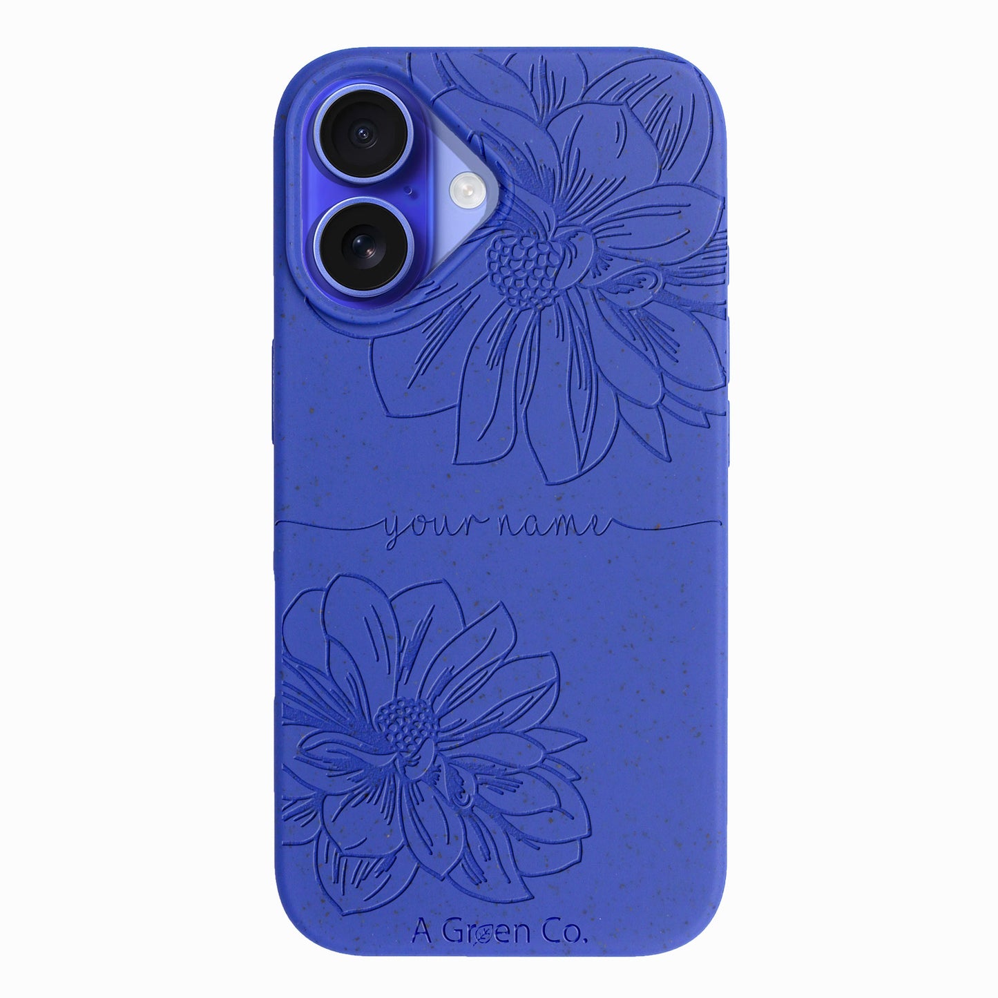 Floral Handwritten - iPhone 16 Eco-Friendly Case