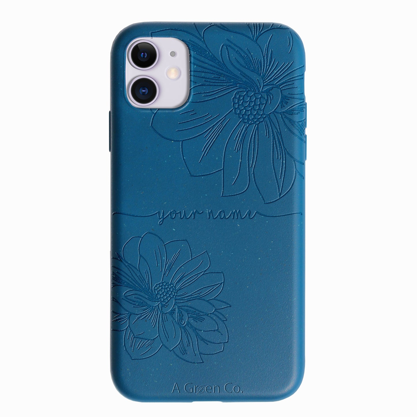 Floral Handwritten - iPhone 11 Eco-Friendly Case