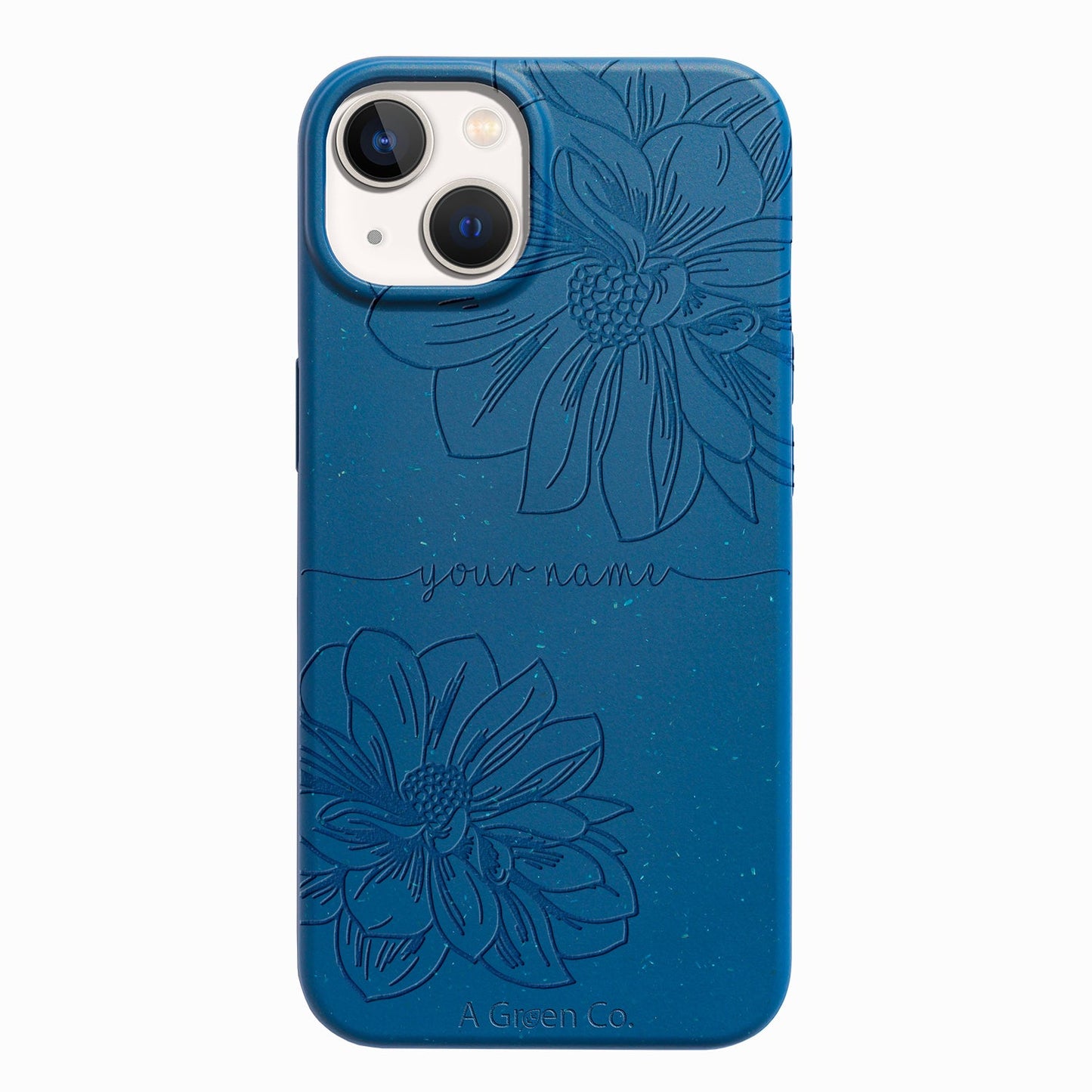 Floral Handwritten - iPhone 14 Eco-Friendly Case