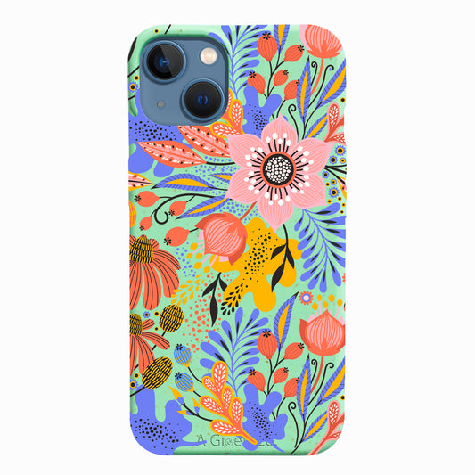 Exotic Flowers - iPhone 15 Eco-Friendly Case