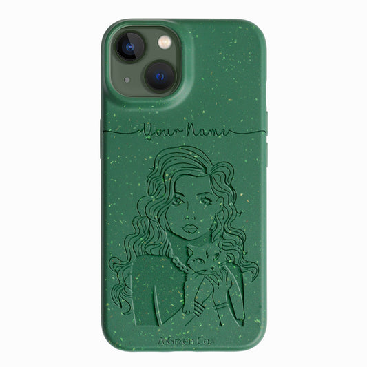 Pretty Kitty - iPhone 15 Eco-Friendly Case