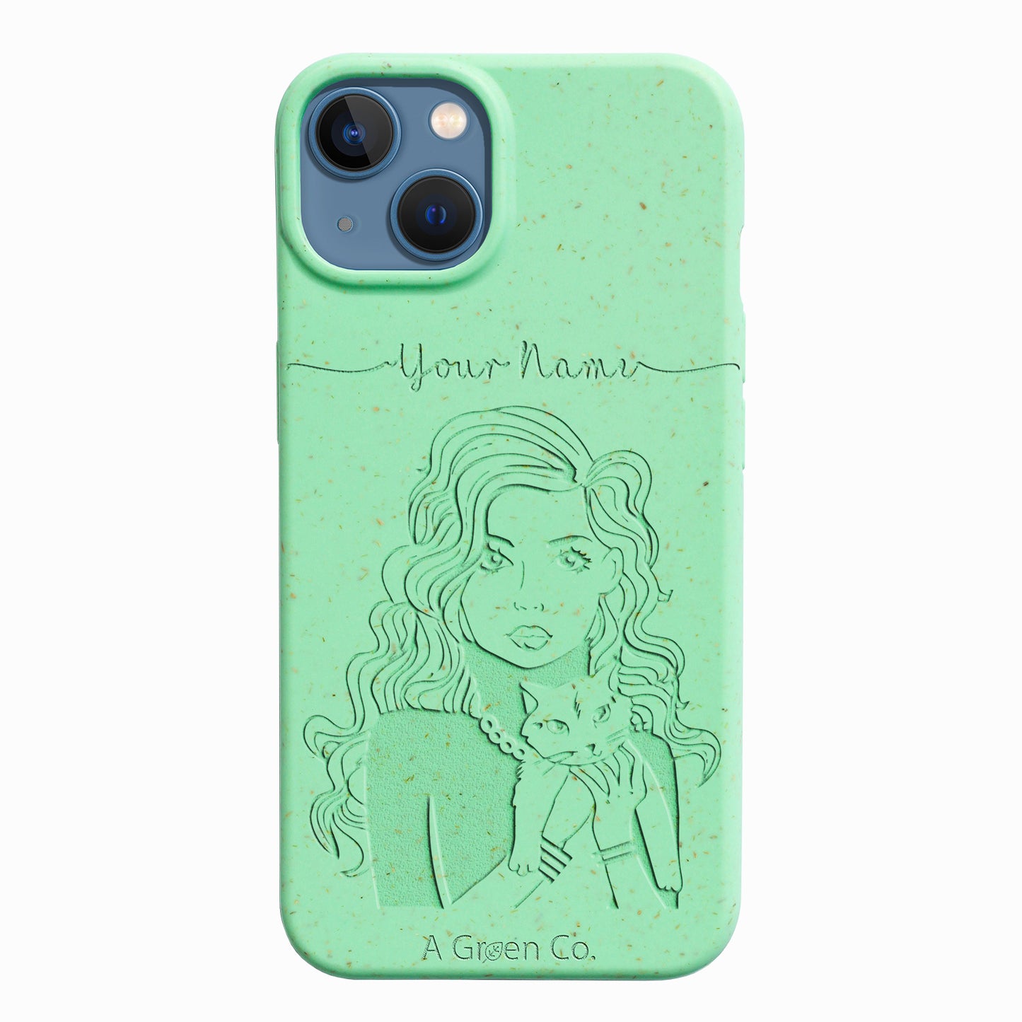 Pretty Kitty - iPhone 15 Eco-Friendly Case