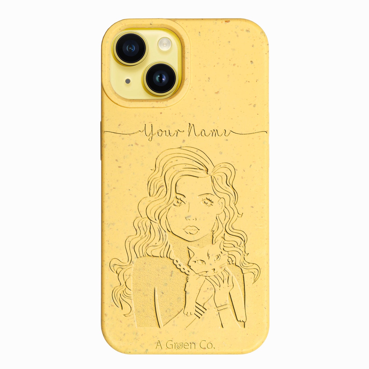 Pretty Kitty - iPhone 15 Eco-Friendly Case