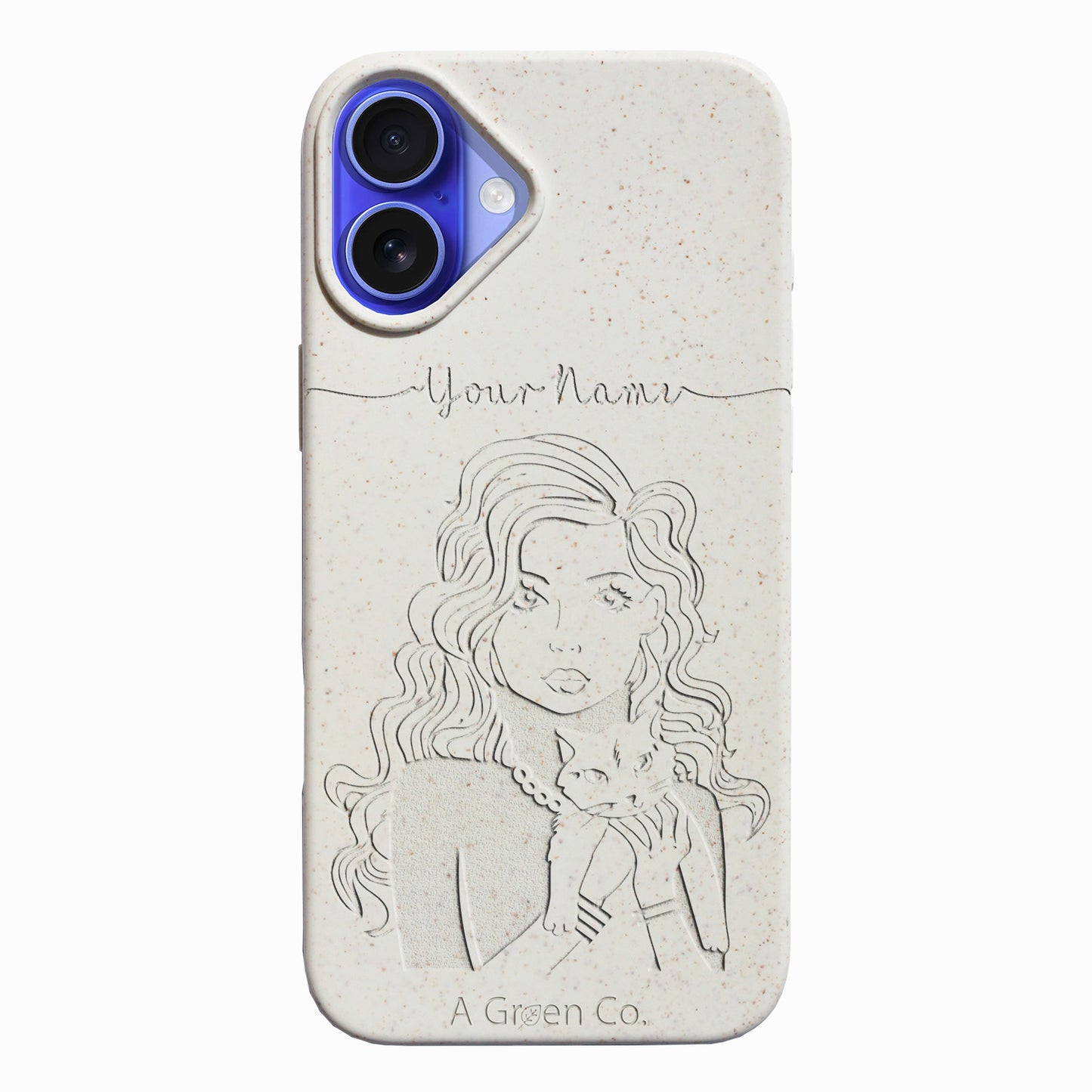 Pretty Kitty - iPhone 16 Eco-Friendly Case
