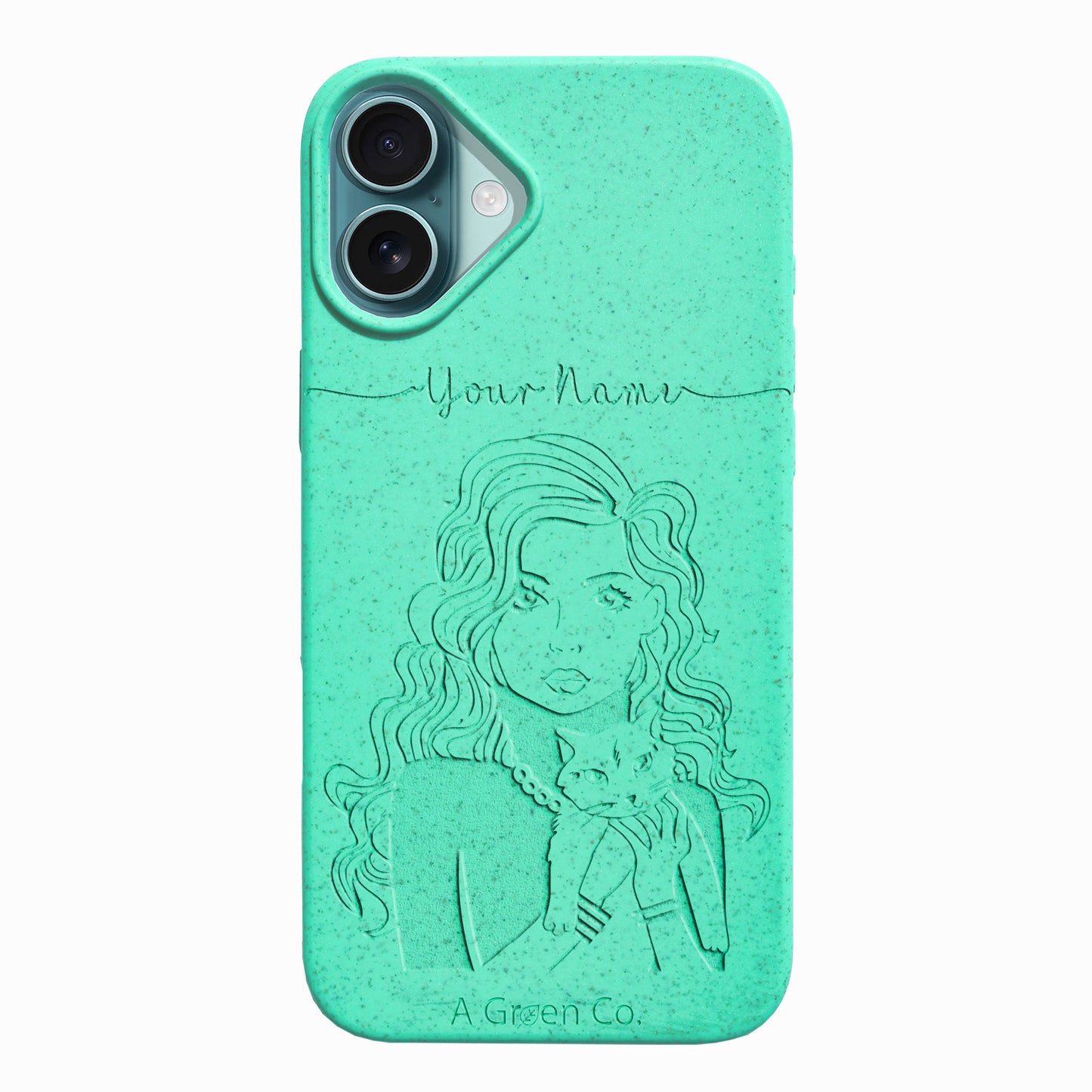 Pretty Kitty - iPhone 16 Eco-Friendly Case