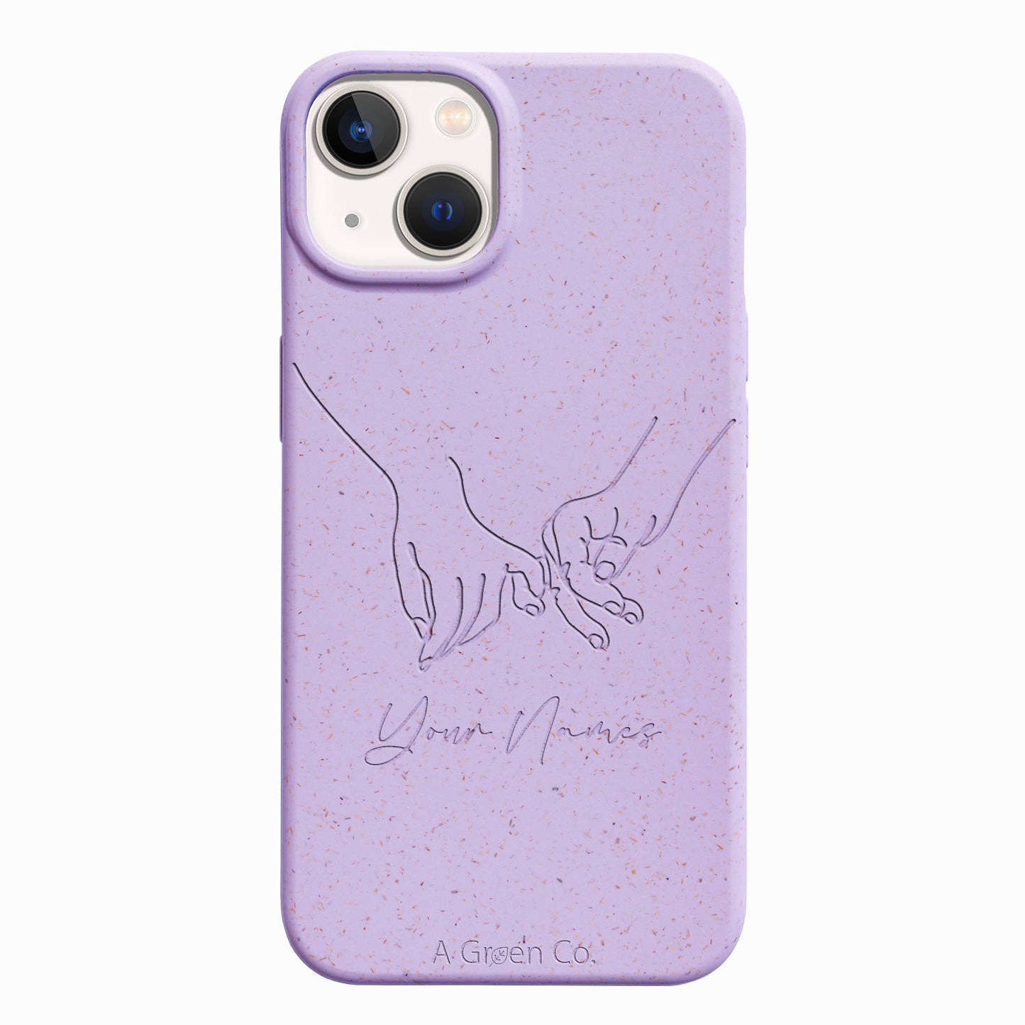 Holding Hands - iPhone 15 Eco-Friendly Case