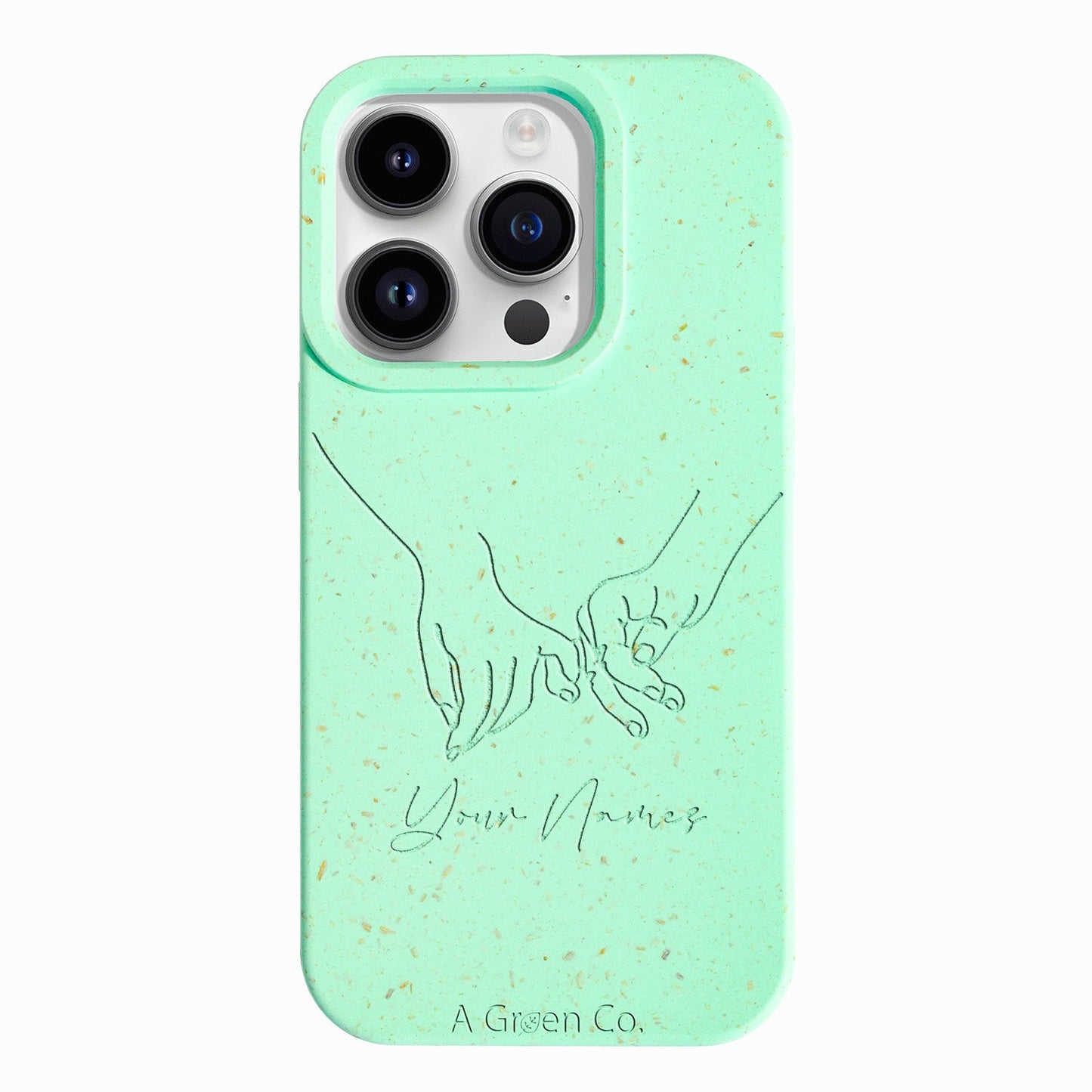 Holding Hands - iPhone 15 Pro Eco-Friendly Case