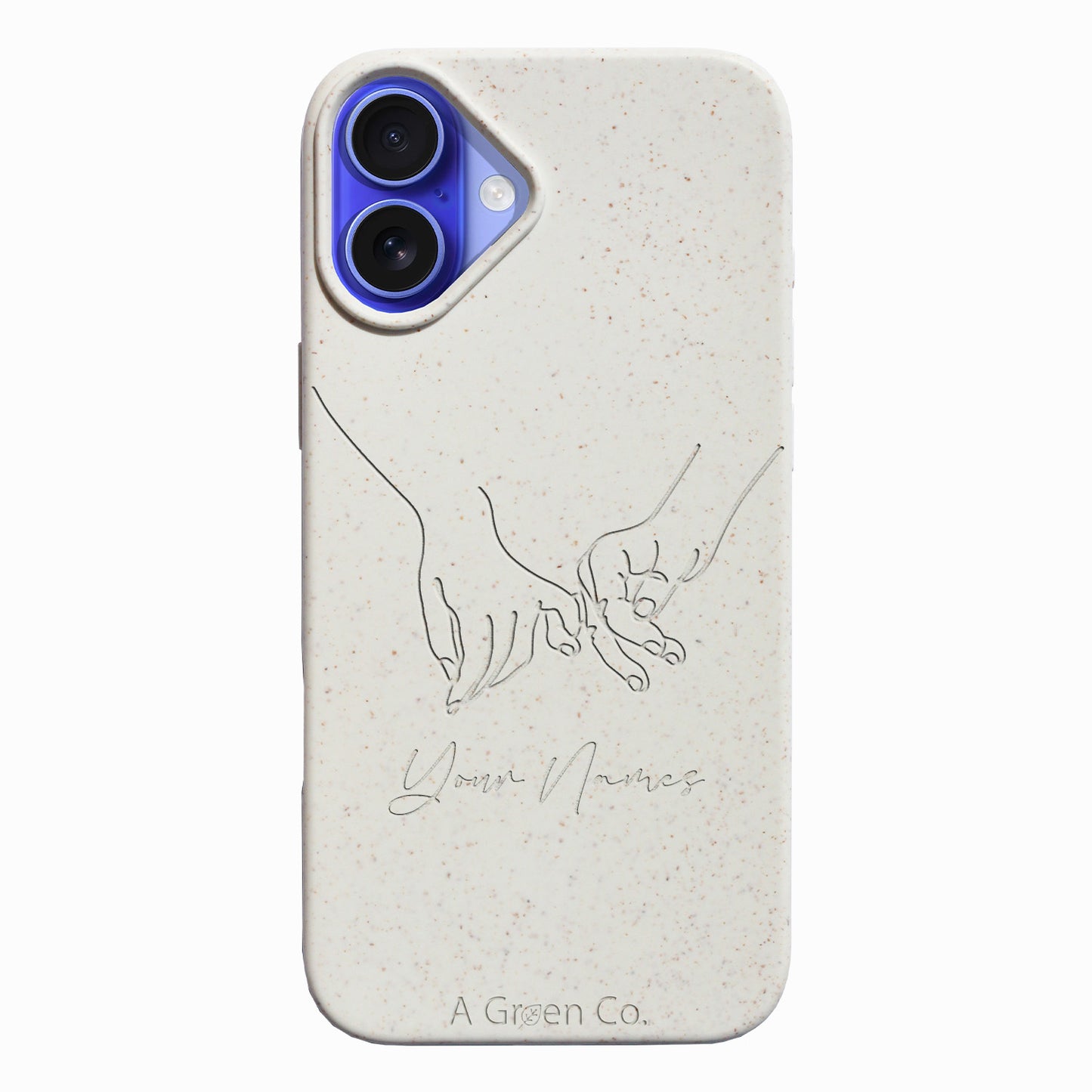Holding Hands - iPhone 16 Eco-Friendly Case