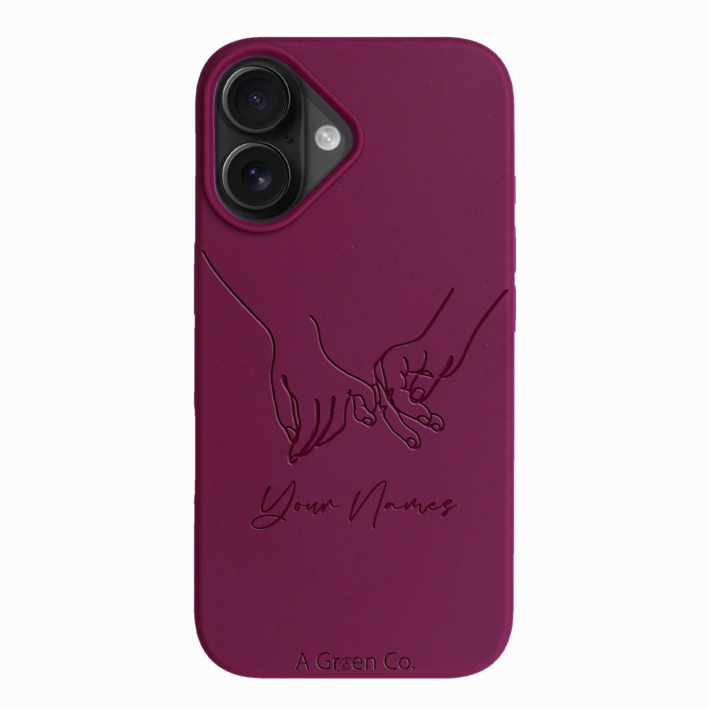 Holding Hands - iPhone 16 Eco-Friendly Case