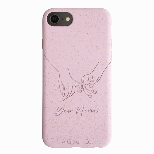 Holding Hands - iPhone SE 2020 / 8 / 7 / 6 / 6s Eco-Friendly Case