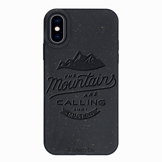 Mountains Are Calling - iPhone Xs Eco-Friendly Case