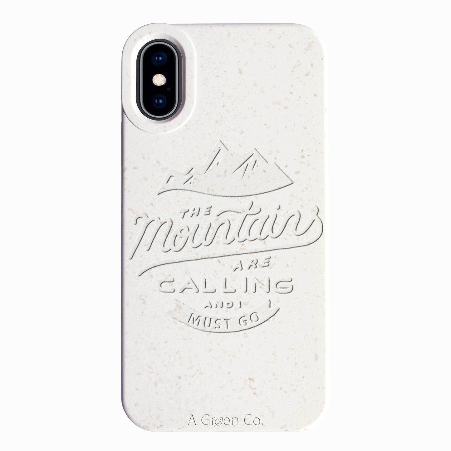Mountains Are Calling - iPhone Xs Eco-Friendly Case