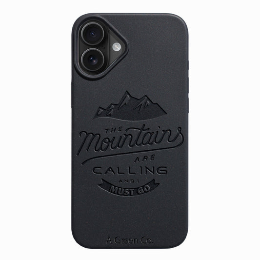 Mountains Are Calling - iPhone 16 Plus Eco-Friendly Case